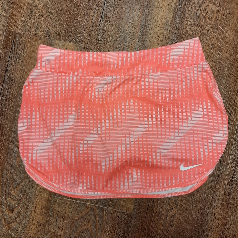 Nike Medium Orange Tennis Skirt
